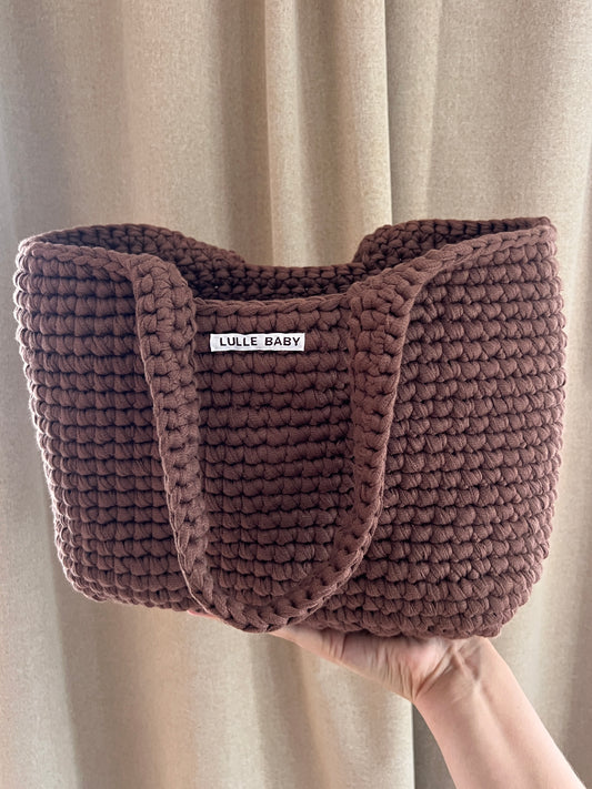 Handgjord Skötväska - Choklad