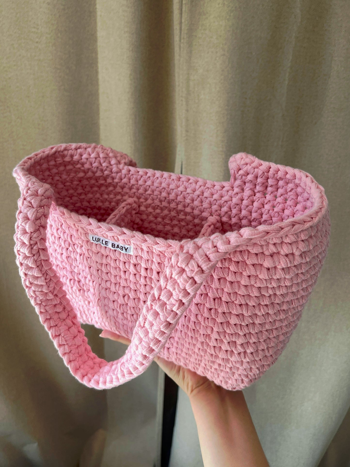 Handgjord Skötväska - Rosa