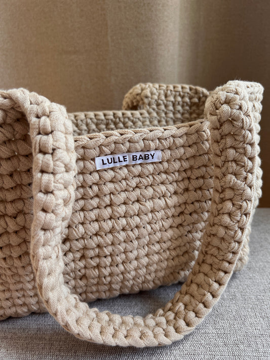 Handgjord Skötväska - Sand