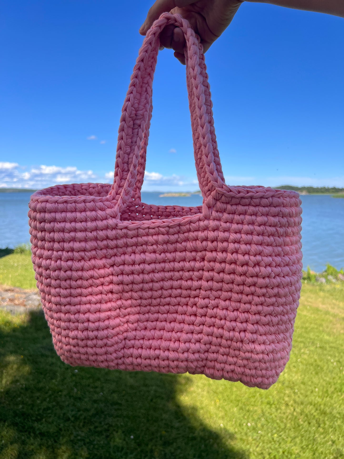 Handgjord Skötväska - Rosa