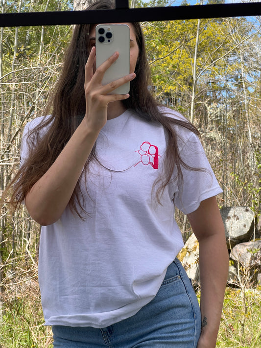 Unisex T-shirt med Personlig Brodyr - Egen Bild & Text
